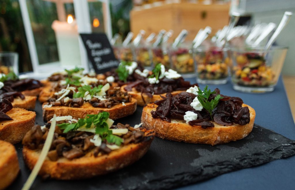 food platter display